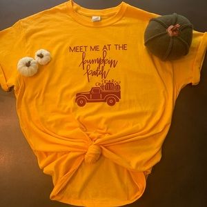 Meet Me At The Pumpkin Patch Custom T-shirt
